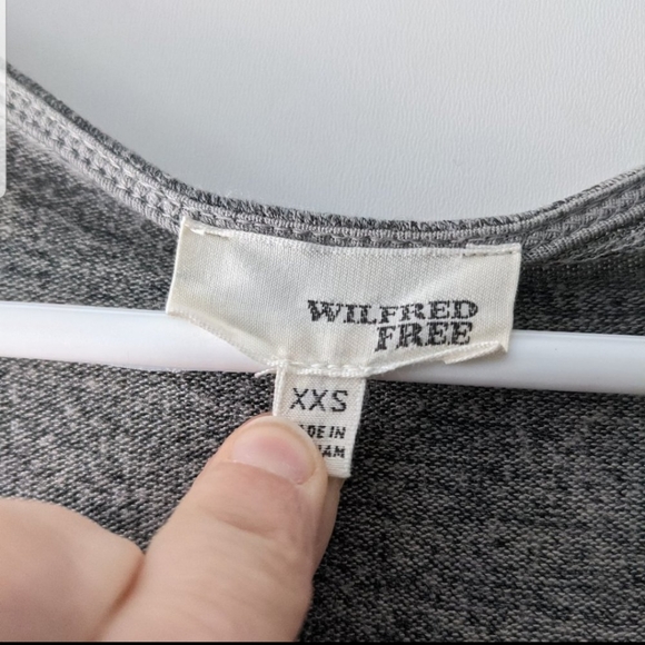*2 for 40* Aritzia Wilfred Free Gail Dress in grey - Picture 7 of 12